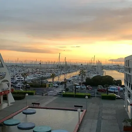 아파트 Vue Port Et Acces Direct Mer, Centre De Motte Pres De Montpellier *