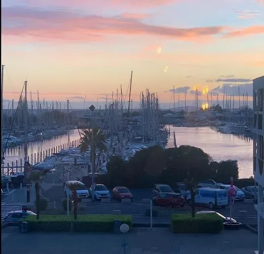 Vue Port Et Acces Direct Mer, Centre De Motte Pres De Montpellier Apartamento *
